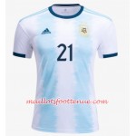 Maillot/Tenue Argentine Paulo Dybala 21 Domicile Copa América 2019